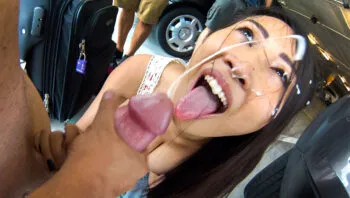 Big Tit Asian Chick Fucked in Public